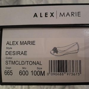 Alex Marie Altana Low wedge Laser-Cut Rhinestone Open toe